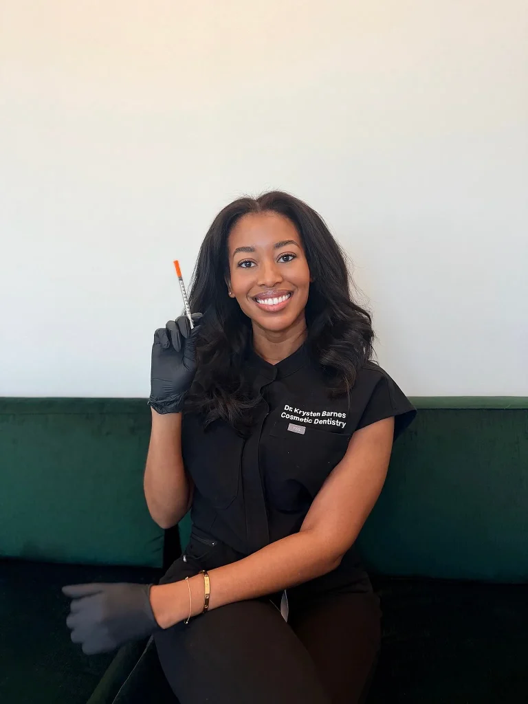 Dr. Krysten Barnes at the Irving practice