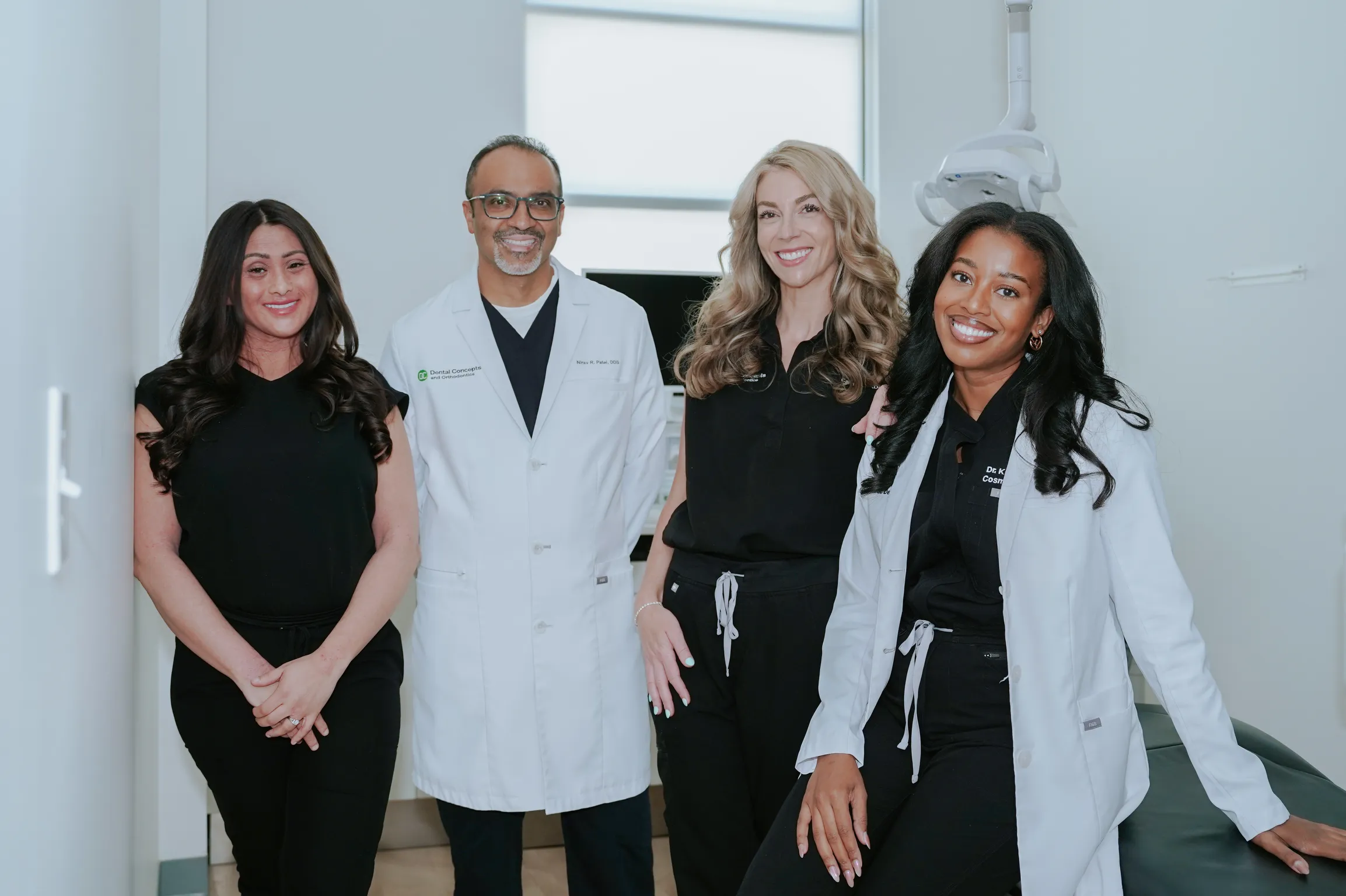 The clinical team at Dental Concepts, Irving