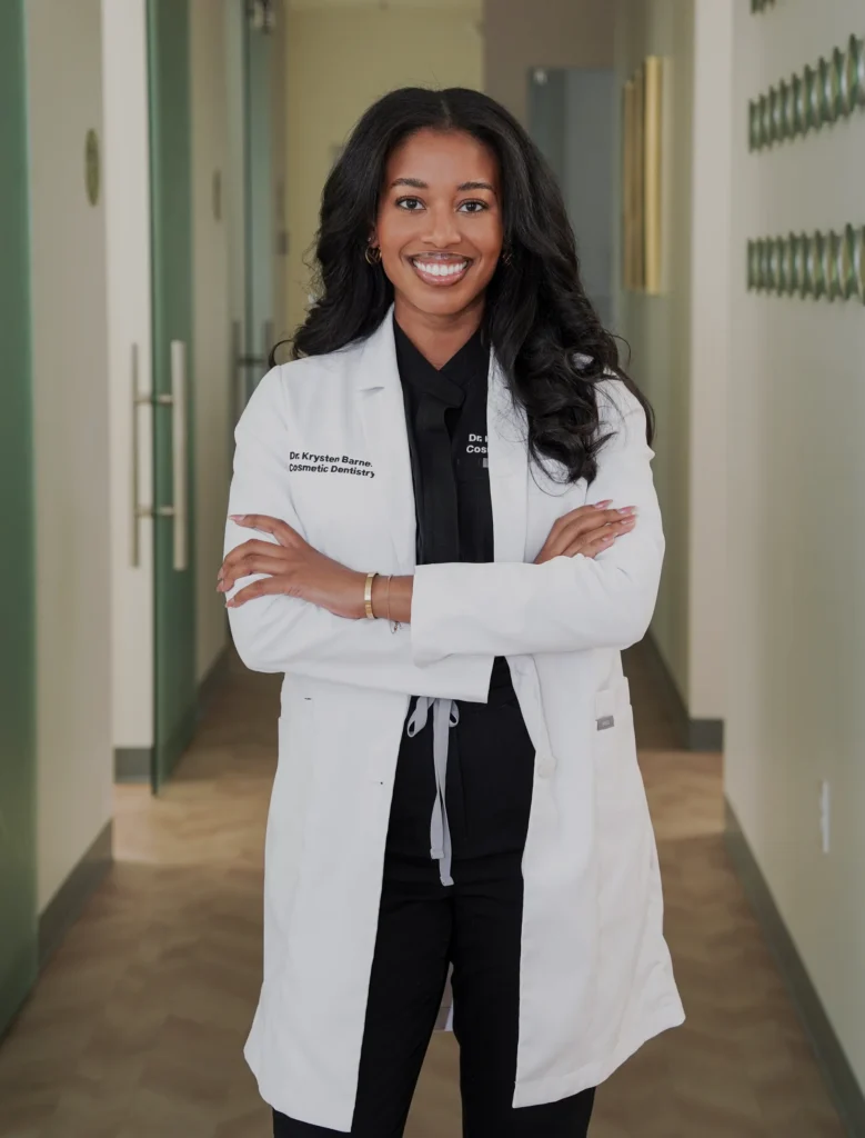 Dr. Krysten Barnes, DDS, at the Irving practice